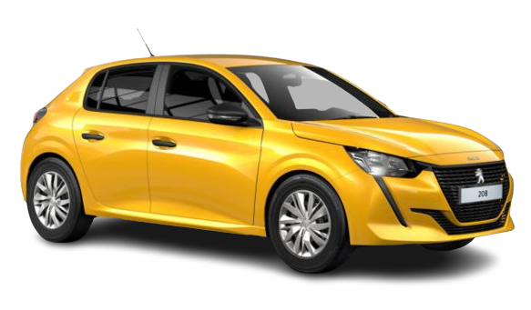 Peugeot 208 Yellow